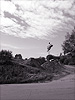 Ramp jumper, (Bike ramp no. 2), Aptos, California, Fall 2007